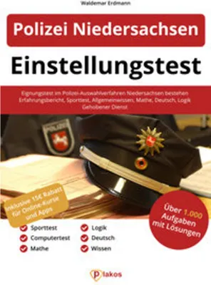 Obrázek produktu pro Einstellungstest Polizei Niedersachsen