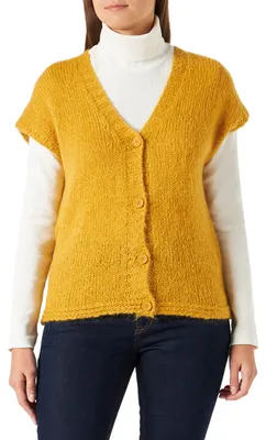 Produktbild von Teddy Smith Damen G-Laurie Pullover, Gold Ochre, Medium