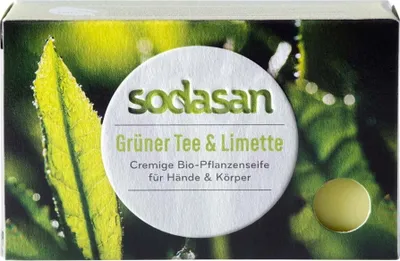 Image de Savon en pain - Thé vert & citron vert 100g