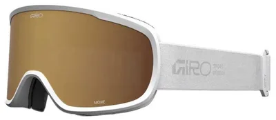 Produktbild von Giro Moxie Stacked Skibrille Für Damen Weiß Amber Gold/CAT2+Yellow/CAT1 Frau Weiß Amber Gold/CAT2+Yellow/CAT1
