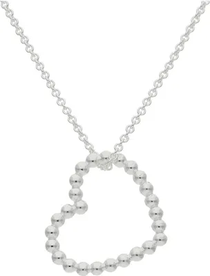Produktbild von Herzanhänger mit Kette Silber 925 rhodiniert JL16-05-0609