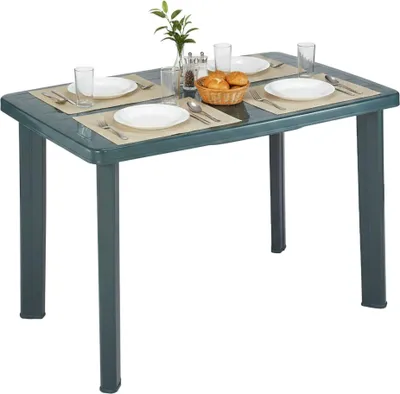 Produktbild von Pinedale - Gartentisch, 101x68x72h cm Grün, 6 Plätze Italy
