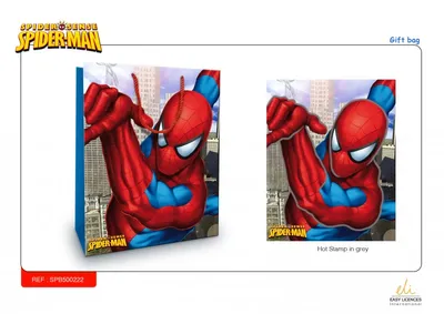 Produktbild von Spiderman Geschenktüte