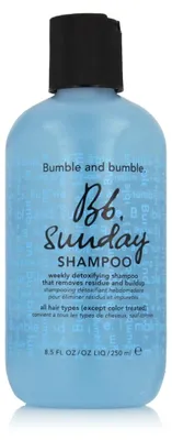Obrázok produktu pre Bumble And Bumble Sunday Shampoo a Weekly Clarifying Shampoo, 250 ml, Šampón, Profesionálne, Ženy, Všetky typy vlasy, Všetky farby