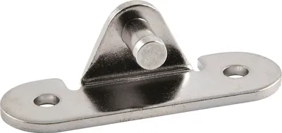 Image de Plaque de montage en verre LAMP® NSDX - 10, acier nickelé