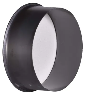 Produktbild von FIREFIX O120/K Blauglanzblech Ofenrohrkapsel/Wandfutterdeckel, ø 120 mm - für 0,