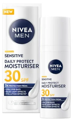 Produktbild von NIVEA Men Daily Protect Feuchtigkeitscreme Gesicht SPF 30, 50ml, 159843