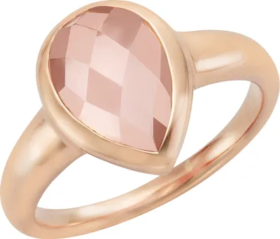 Produktbild von Jamelli Ring 925/- Sterling Silber rot 056 (17,8) Rosenquarz rosa 273271068J-1