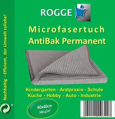 Produktbild von ROGGE Microfaser AntiBak Permanent 40x40 cm