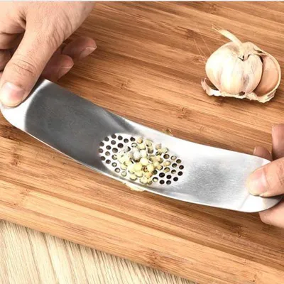 Produktbild von CHPN - Knoblauchpresse - Knoblauchschneider - Knoblauchpresse - Edelstahl - Knoblauch schneiden - Knoblauchzerkleinerer