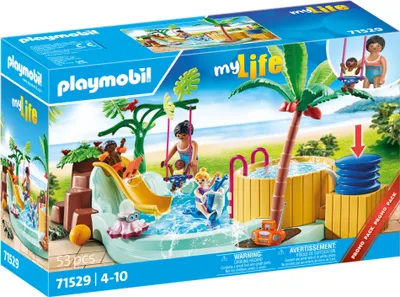 Produktbild von PLAYMOBIL My Life 71529 Kinderbecken mit Whirlpool