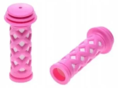 Produktbild von WM AWR2244P Kinder Fahrradgriffe Rosa/Weiß