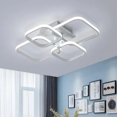 Produktbild von Comely 60W LED Deckenleuchte, 60W 6750LM Deckenlampe LED Modern