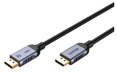 Produktbild von UNITEK C1628GY01-3M DisplayPort-Kabel Schwarz  Grau