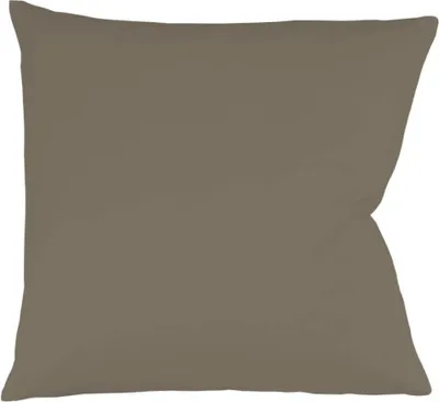 Produktbild von sleepling – Satin Kissenbezug, 100% seidig weiche Baumwolle, 80x80 cm, taupe