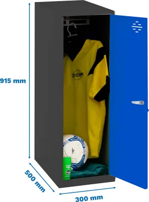 Zdjęcie produktu dla Szafka metalowa SIMONLOCKER DISM. MINI POJEDYNCZA 915 x 300 x 500 mm AN/AZ
