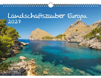 Produktbild von Landschaftszauber Europa DIN A3 Kalender für 2027 Landschaften und europäische Länder - Seelenzauber