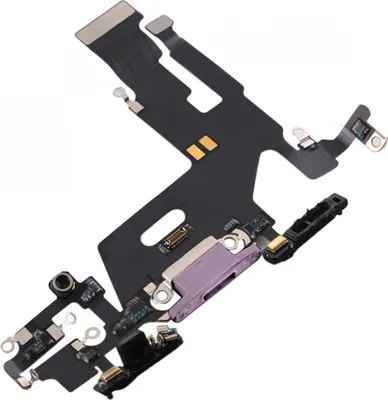 Produktbild von Ersatzteil Ladebuchse, Lightning Stecker für Apple iPhone 11 – Violett