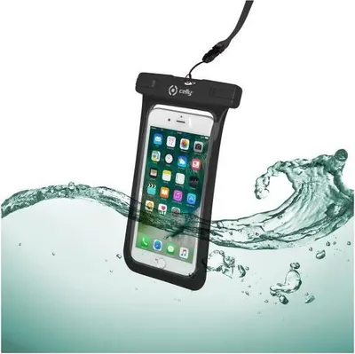 Image de Celly SPLASHBAG18BK coque de protection pour téléphones portables 15,8 cm (6.2") Étui Noir