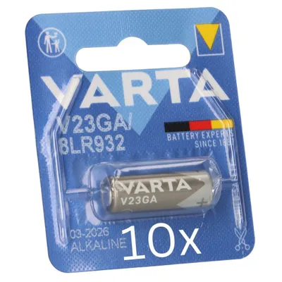 Produktbild von 10x Varta Professional V23GA Alkaline 12V (10x 1er Blister)