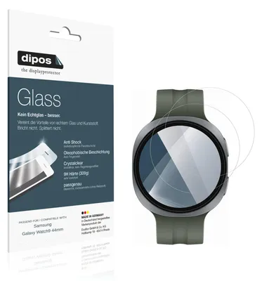 Immagine prodotto di 2x Pellicola Protettiva per Samsung Galaxy Watch9 44mm Protezione Vetro Flessibile 9H dipos