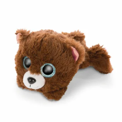 Produktbild von NICI Glubschis Plüsch Mr.Cuddle Bear liegend, 15 cm