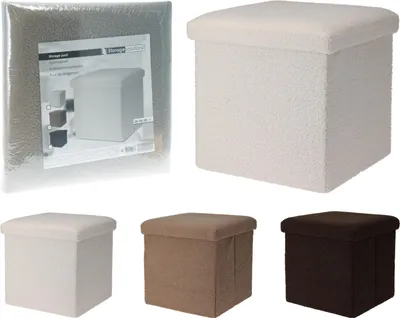 Immagine prodotto di Scatola portagiochi cubo orsetto 38x38x38cm orsetto multicolore