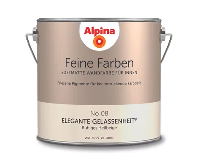 Produktbild von Alpina Feine Farben No. 08 Elegante Gelassenheit® edelmatt 2,5 Liter