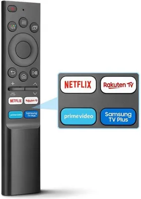 Productafbeelding van voor -Afstandsbediening-Smart-TV, met 6 Sneltoetsen