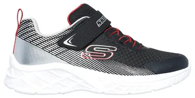 Produktbild von Skechers Microspec II Zovrix Black / Silver & Red Größe EU 27