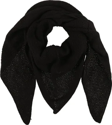 Produktbild von XXL Schal Damen Stricktuch Dreiecksschal WinterschalSchwarz