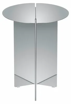 Immagine prodotto di Tavolino Blomus -ORU- colore acciaio inox lucido dimensioni S Ø 35cm