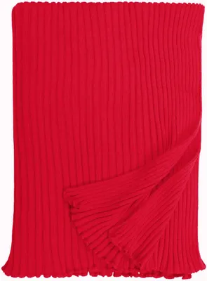Produktbild von Eagle Products Schal Wollschal Stola Schultertuch rot 65 x 180 cm aus 100% superfeiner Wolle gestrickt
