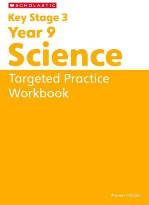 Imagen del producto de KS3 Year 9 Science Targeted Practice Workbook with answers.