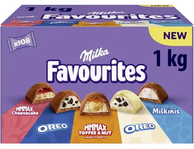 Image de Milka Favourites MIX (paquet de 1kg)