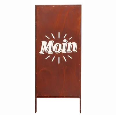 Produktbild von Edelrost Sichtschutz Garten Deko "Moin" 120X50Cm Decorative Abdeckung Rost