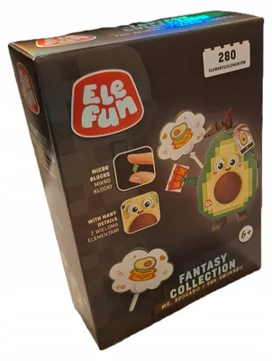 Produktbild von Elefun Fantasy Collection Mr. Avocado Konstruktionsbausteine 280 Teile