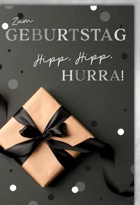 Produktbild von Geburtstag - Glückwunschkarte im Format 11,5 x 17 cm - Geschenk, Schle