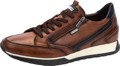 Produktbild von Pikolinos męskie sznurowane buty skórzane sneaker zip Cambil M5N-6237, rozmiar:41 EU, kolor:Multicoloured