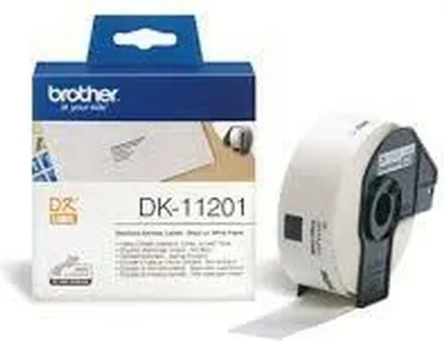 Immagine prodotto di Brother DK-11201, Nero su bianco, 400 pezzi, DK, Nero, Bianco, Termico diretto, Cina