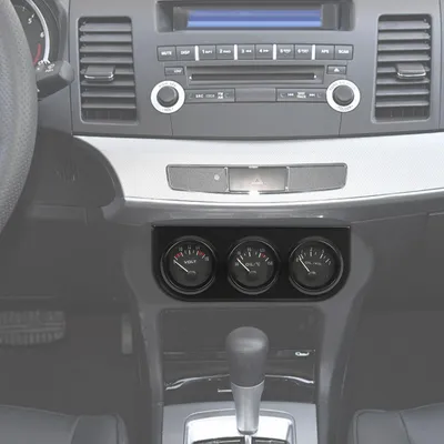 Produktbild von Auto-Messgerät-Set, Öltemperaturmonitor, Spannungsmesser, schwarz, schwarz