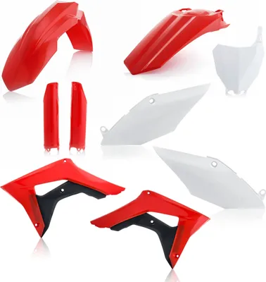 Obrázek produktu pro ACERBIS sada kapotáže 9 dílů červená/bílá pro HONDA CRF R