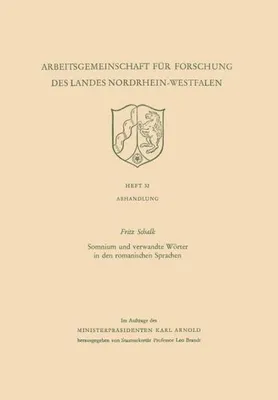 Obrázok produktu pre Somnium und verwandte Wörter in den romanischen Sprachen