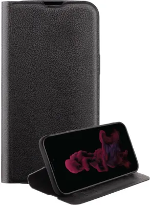 Produktbild von Premium Wallet, Book Cover für iPhone 14 Pro, schwarz (63469) Handyhülle