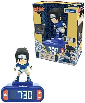 Image de Réveil veilleuse Sasuke Lexibook LCD rétroéclairé avec snooze