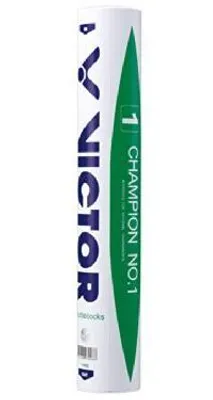 Produktbild von VICTOR VICTOR CHAMPION N° 1 Badminton Federbälle, Weiß, Geschwindigkeit 78