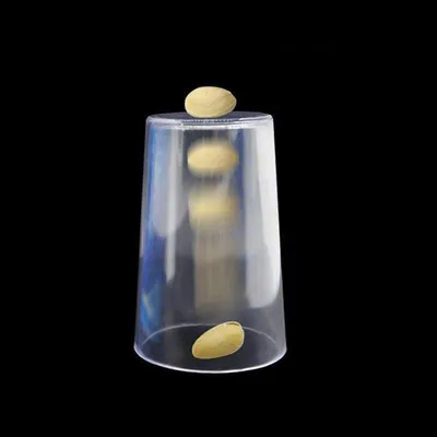 Productafbeelding van Pistache thru glazen cup magic tricks noten penetratie - Magische Goochelaar Close-up Podium Illusies Gimmicks