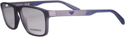 Zdjęcie produktu dla Plastikowa ramka Emporio Armani model EA3233 6103 z plastikowymi soczewkami Zeiss oszklonymi 6103 Matowy ciemnoszary plastik 1.67 (bardzo cienki) utwardzony, super antyrefleksyjny, Lotus, niebieska ochrona