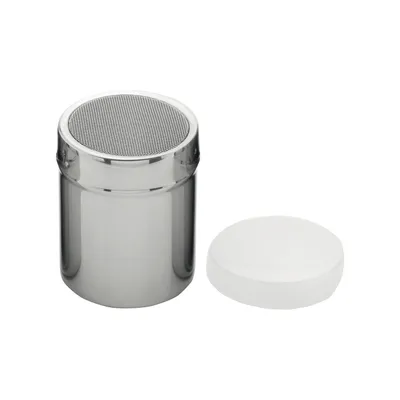 Image de WEIS Kakaostreuer Edelstahl, hochglanzpoliert, Höhe: 90 mm, ø: 70 mm
