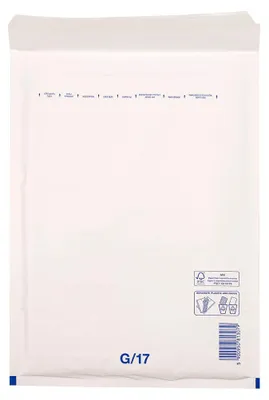 Produktbild von 100 VP Luftpolstertaschen G/17 weiß für DIN A4